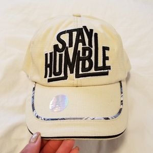 Stay Humble Hat Cap Lid Size 8